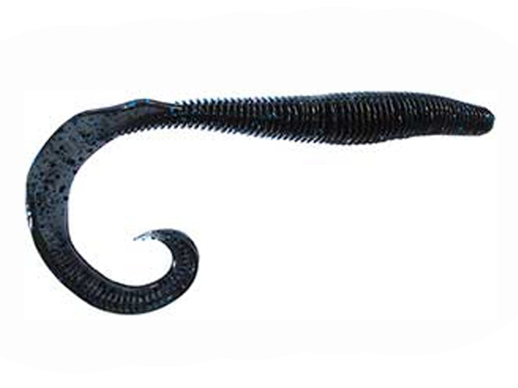 GRANDEBASS Black Blue Flake Megatail Rattlesnake