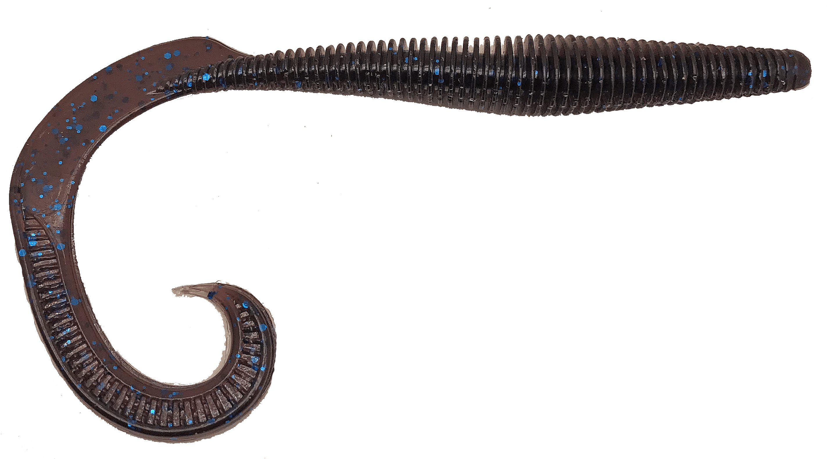 GRANDEBASS Blue Flake Megatail Rattlesnake