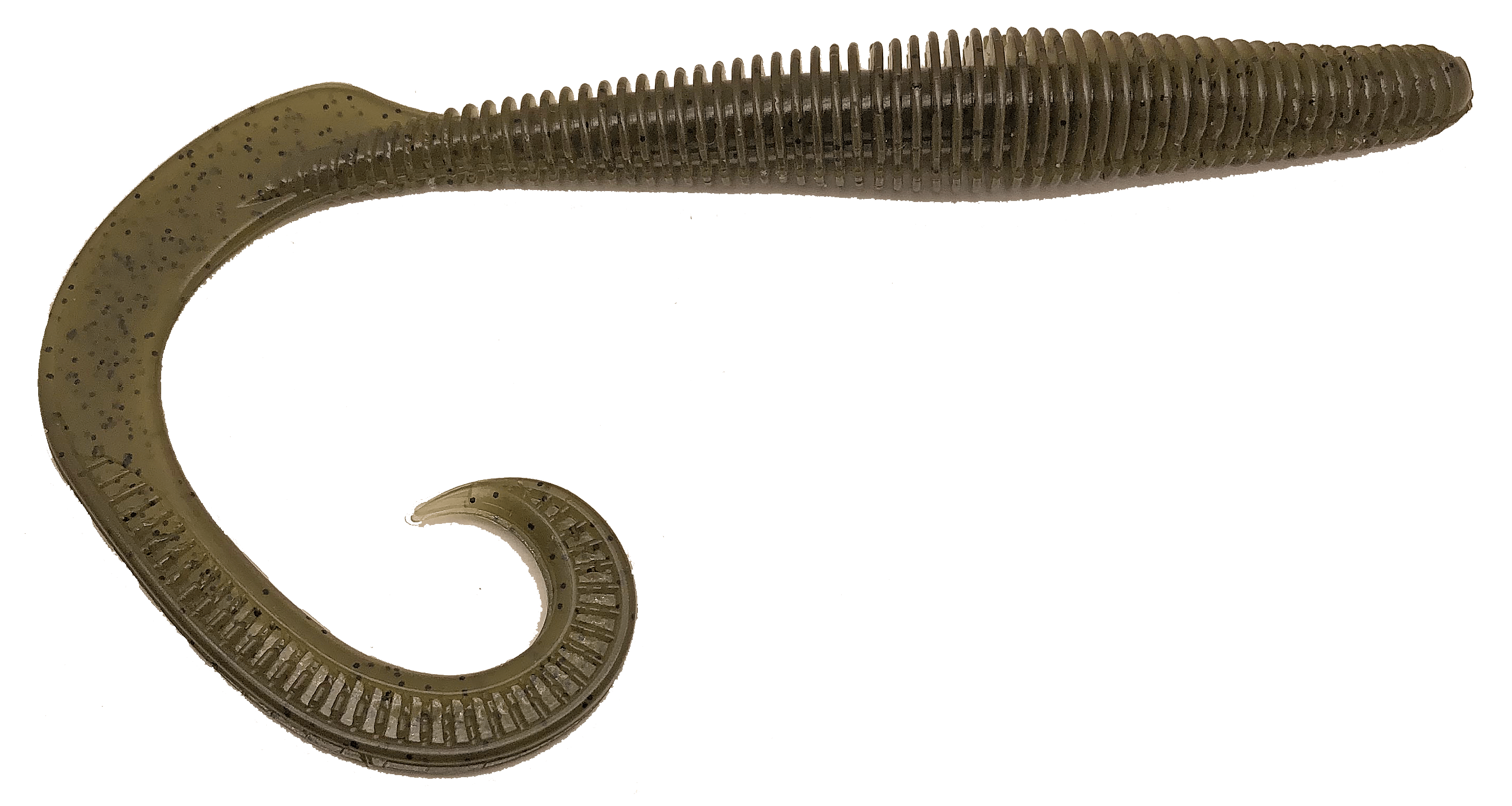 GRANDEBASS Green Pumpkin Megatail Rattlesnake
