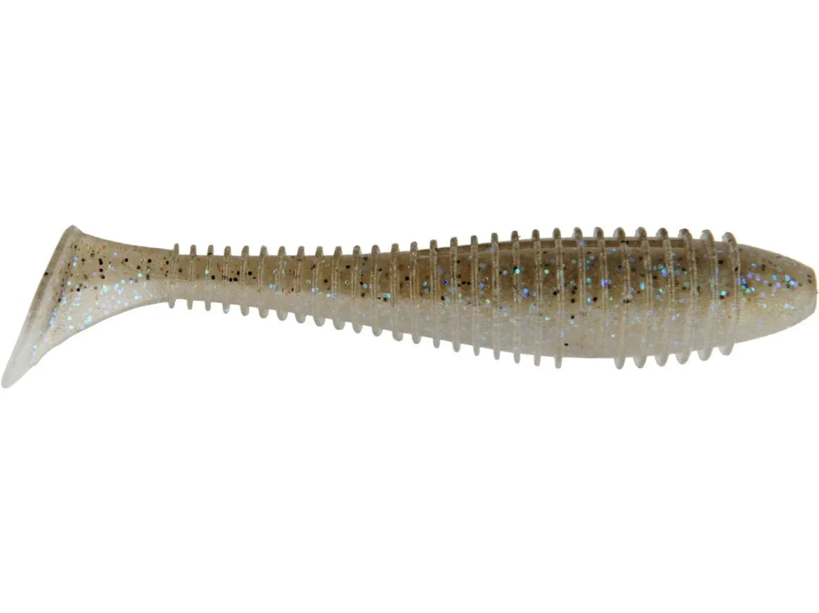 GRANDEBASS Minnows & Swimbaits Electric Shad Kickback Shad 3.75"