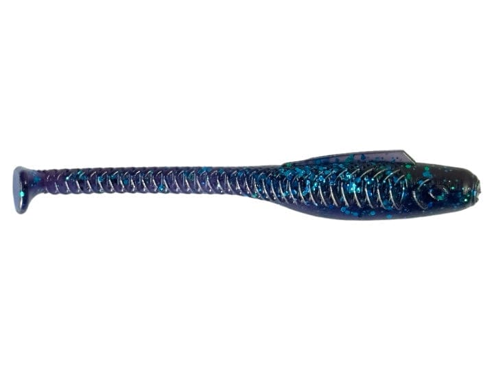 GRANDEBASS Soft Baits Junebug Shad Trixx 4.25"