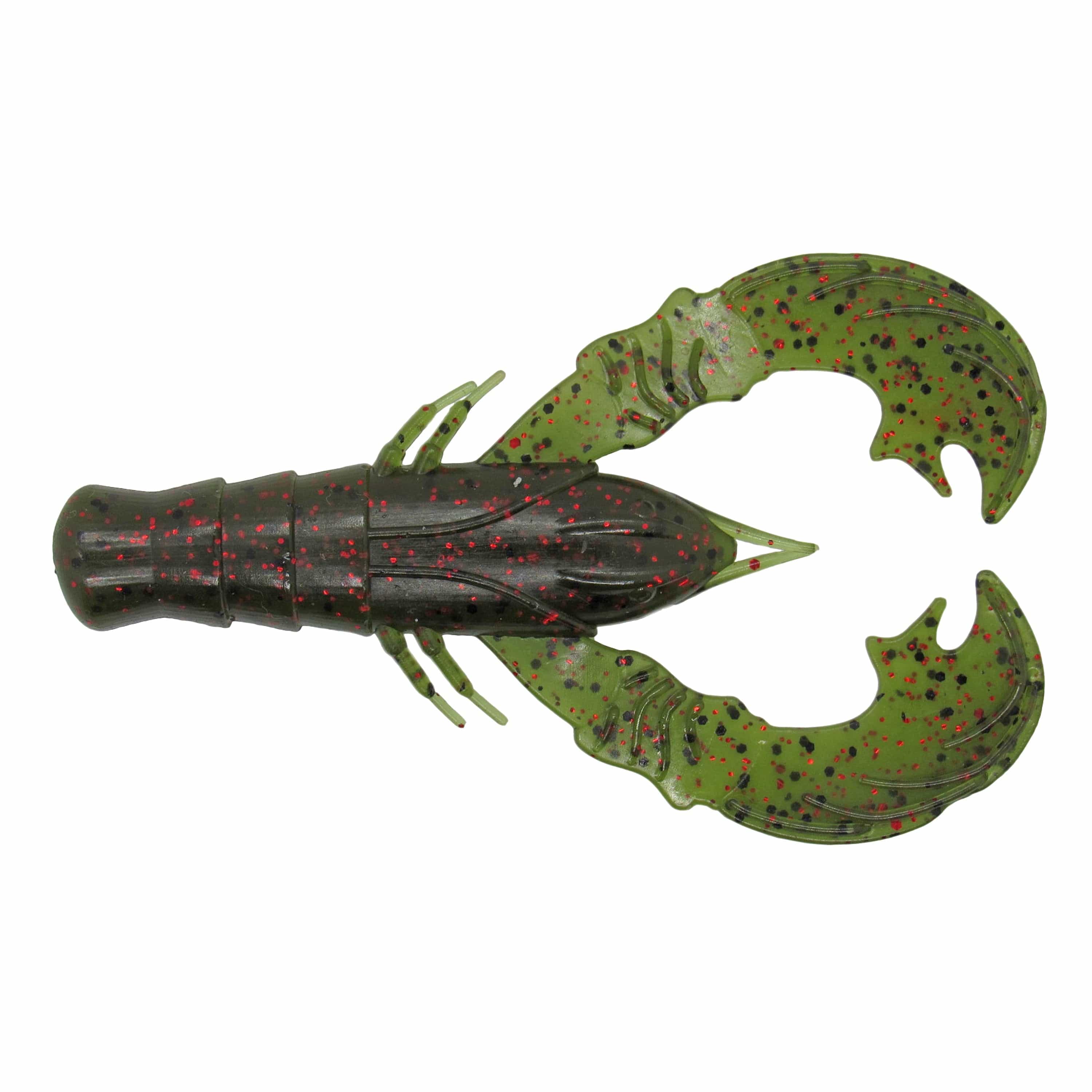 GRANDEBASS Watermelon Red Flake Crush Craw