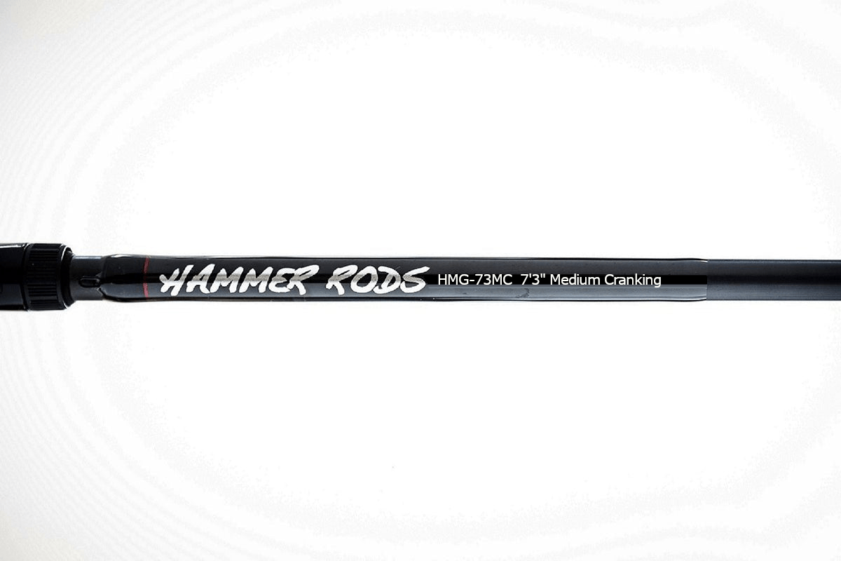 Hammer Rods Casting Rod Medium Elite Series 7' 3" Crankbait
