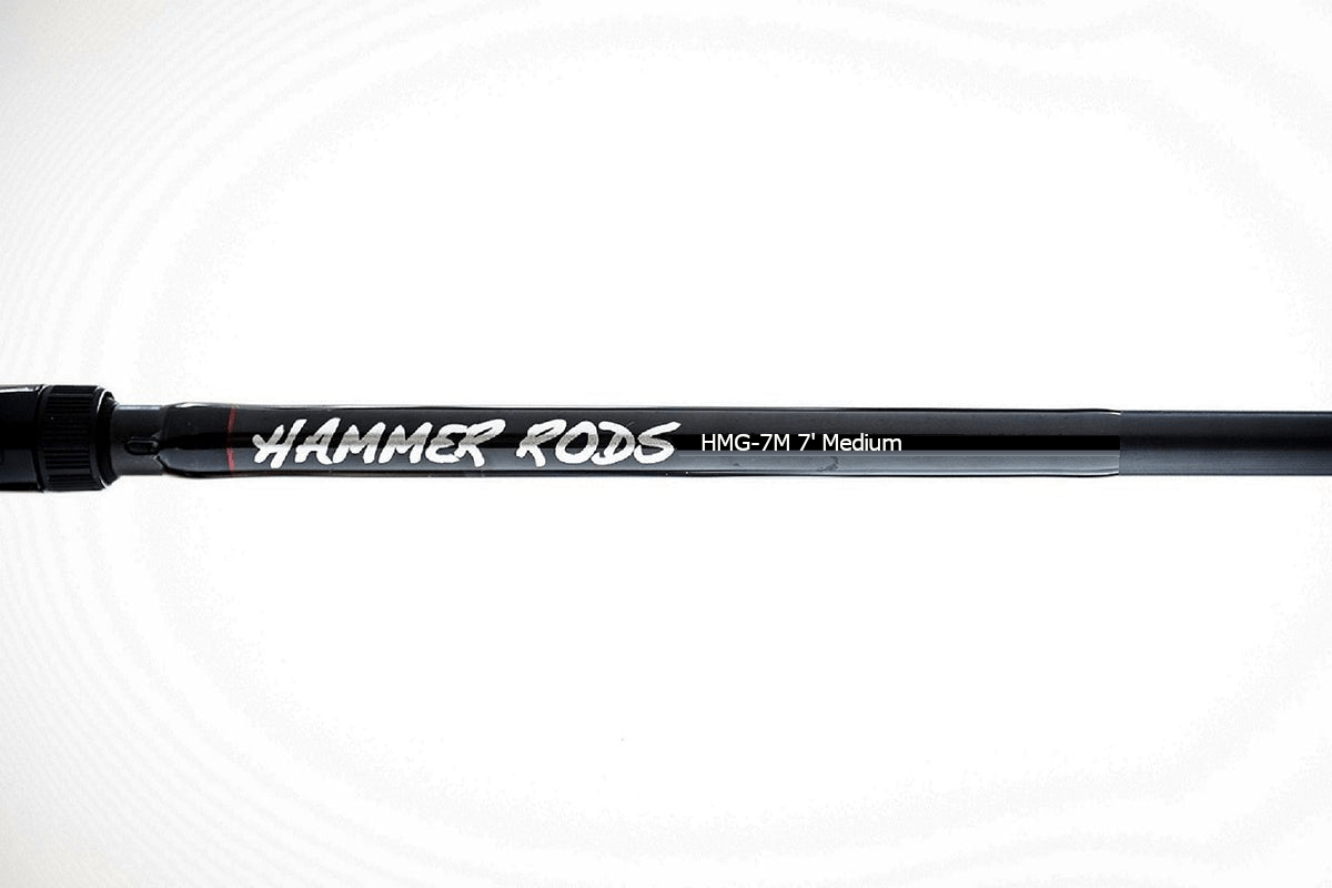 Hammer Rods Casting Rod Medium Elite Series 7' Baitcaster