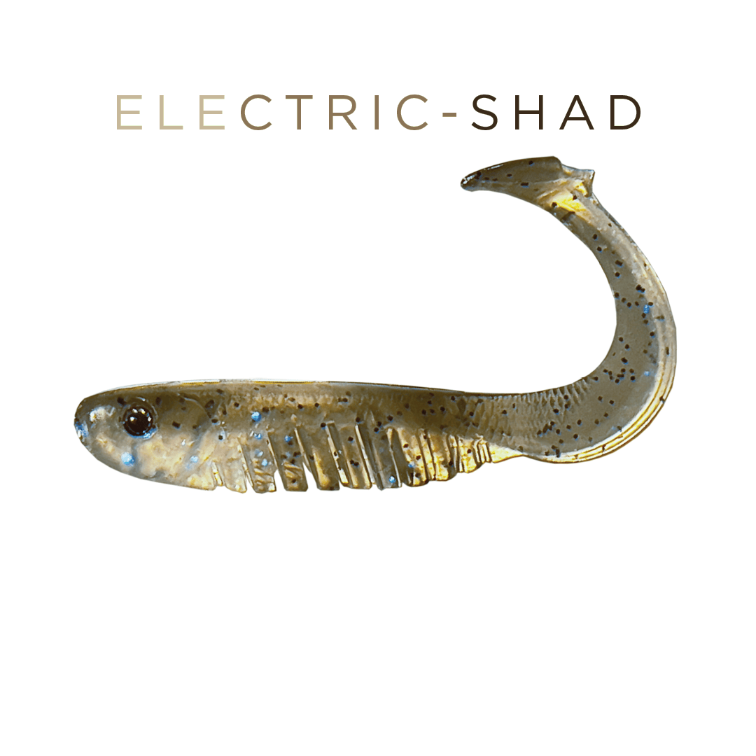 Headbanger Lures 3-1/2" (5-pack) / Electric Shad Headbanger BangerRibs