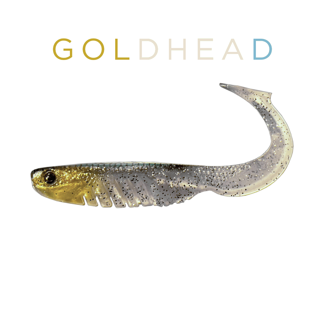 Headbanger Lures 3-1/2" (5-pack) / Goldhead Headbanger BangerRibs