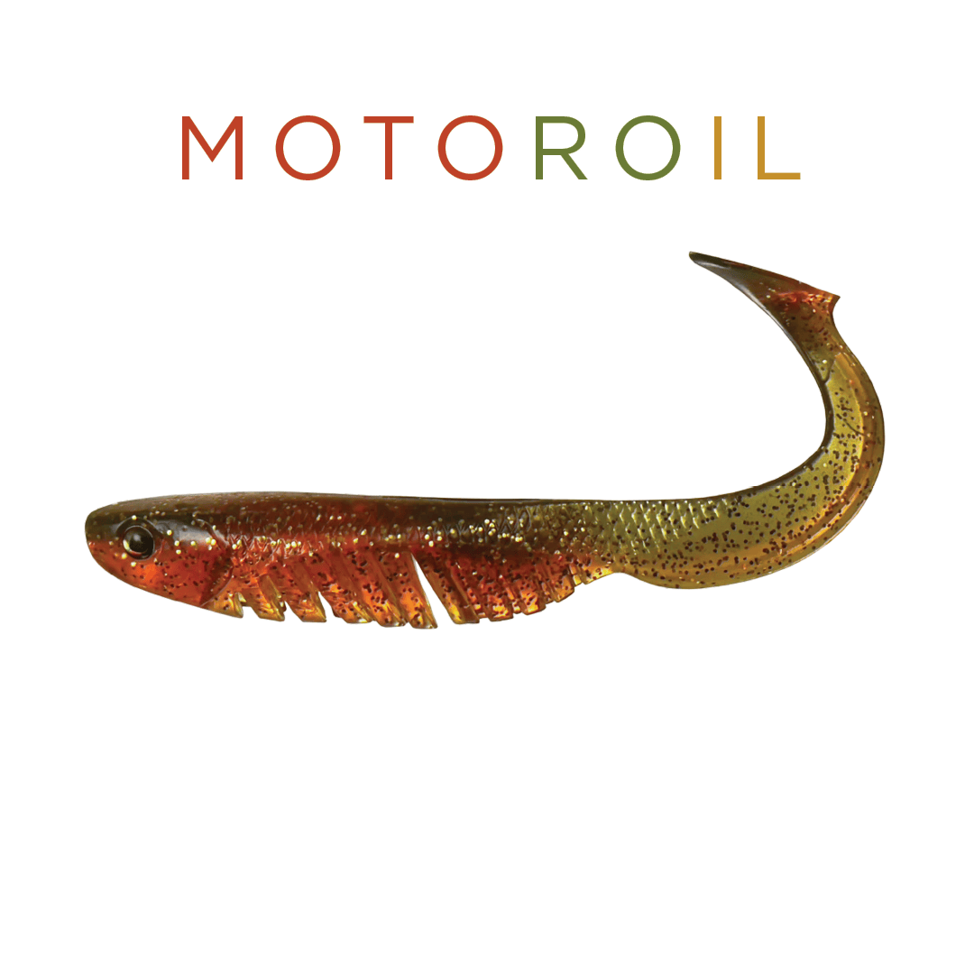 Headbanger Lures 3-1/2" (5-pack) / Motoroil Headbanger BangerRibs