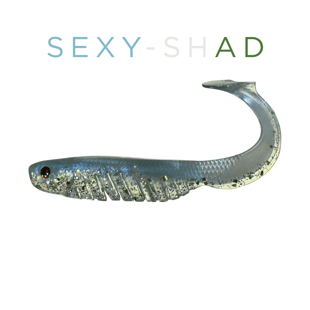 Headbanger Lures 3-1/2" (5-pack) / Sexy Shad Headbanger BangerRibs
