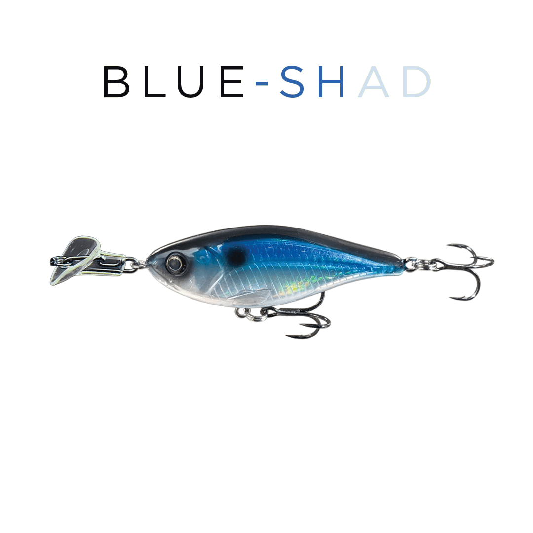 Headbanger Lures Blue Shad Headbanger Cranky Shad 3"