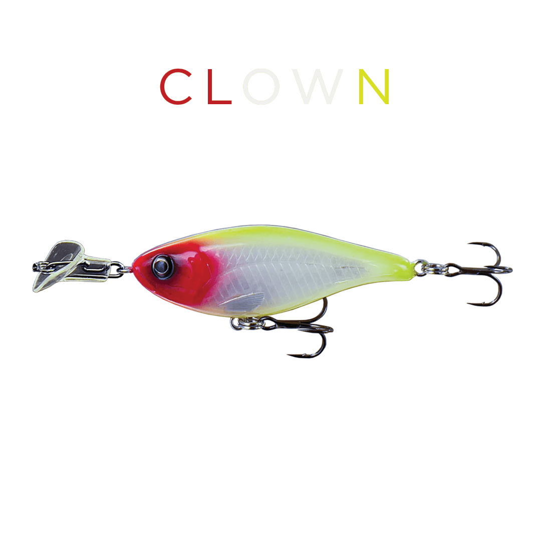 Headbanger Lures Clown Headbanger Cranky Shad 2-1/2