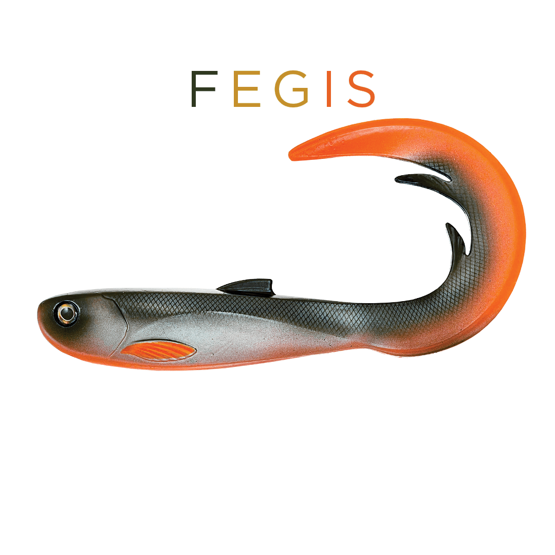 Headbanger Lures Fegis Headbanger FireTail V2 7"