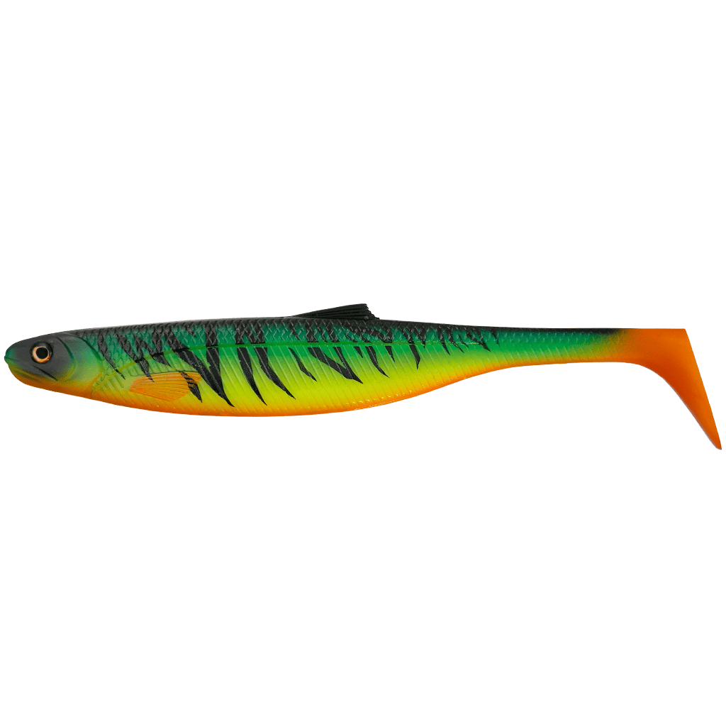 Headbanger Lures Firetiger Headbanger BangerShad 6-3/4" 2-pack