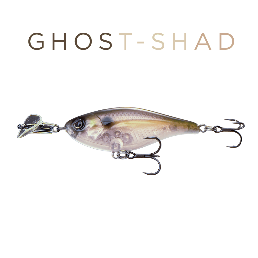 Headbanger Lures Ghost Shad Headbanger Cranky Shad 5"
