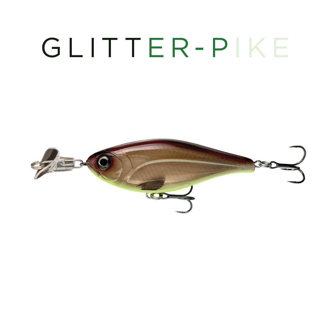Headbanger Lures Glitter Pike Headbanger Cranky Shad 5"