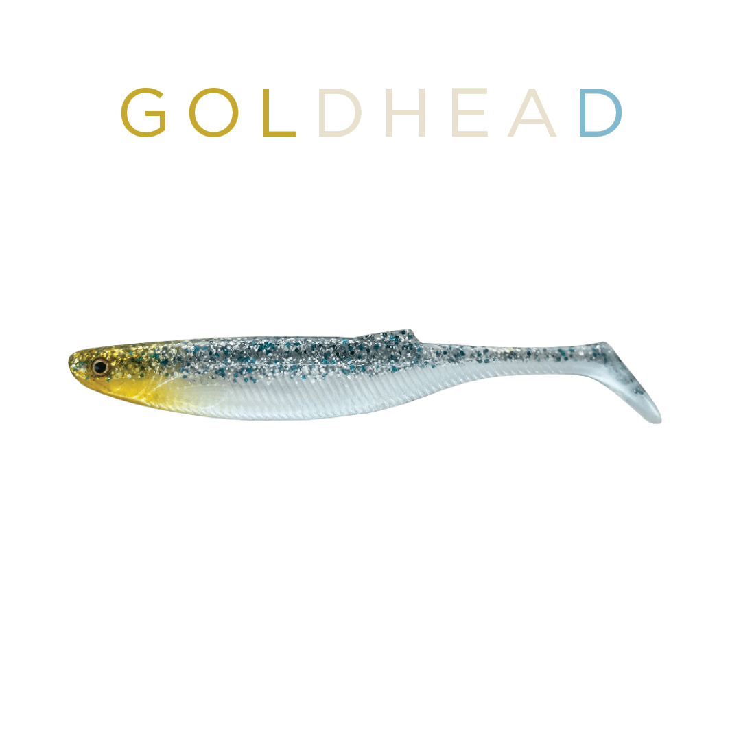 Headbanger Lures Goldhead Headbanger BangerShad 4-3/4" 5-pack