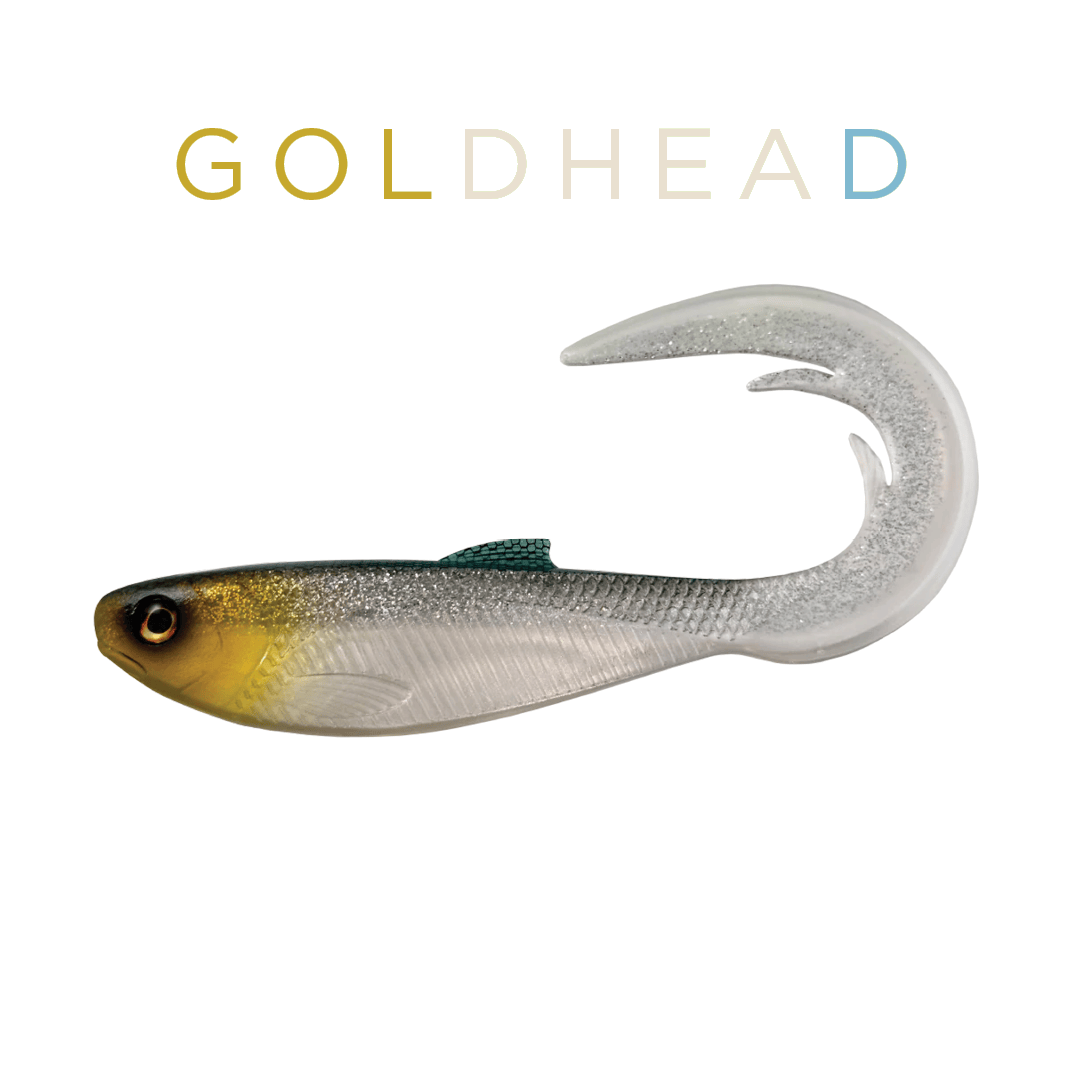 Headbanger Lures Goldhead Headbanger FireTail V2 7"