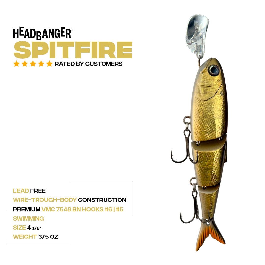Headbanger Lures Hard Baits Headbanger Spitfire 4-1/2
