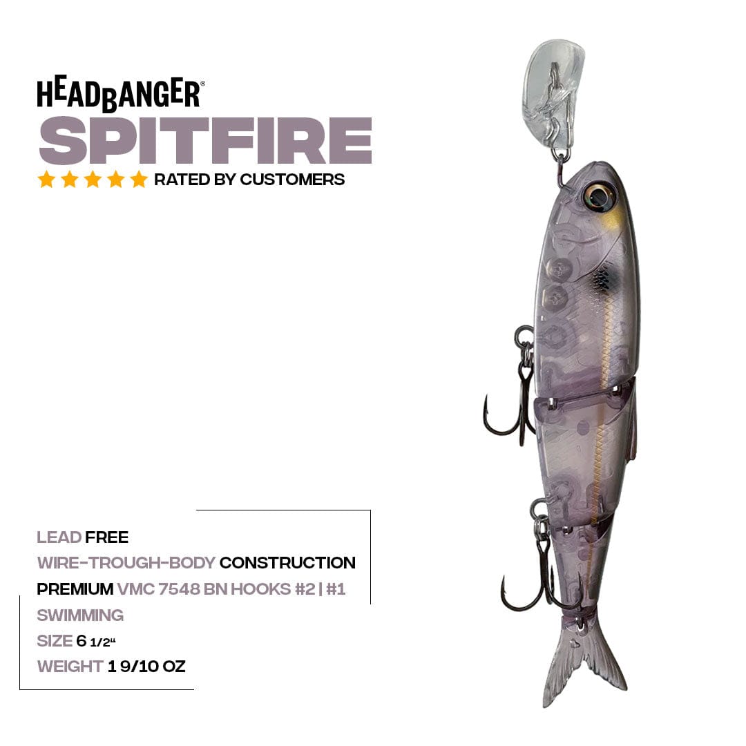Headbanger Lures Hard Baits Headbanger Spitfire 6-1/2"
