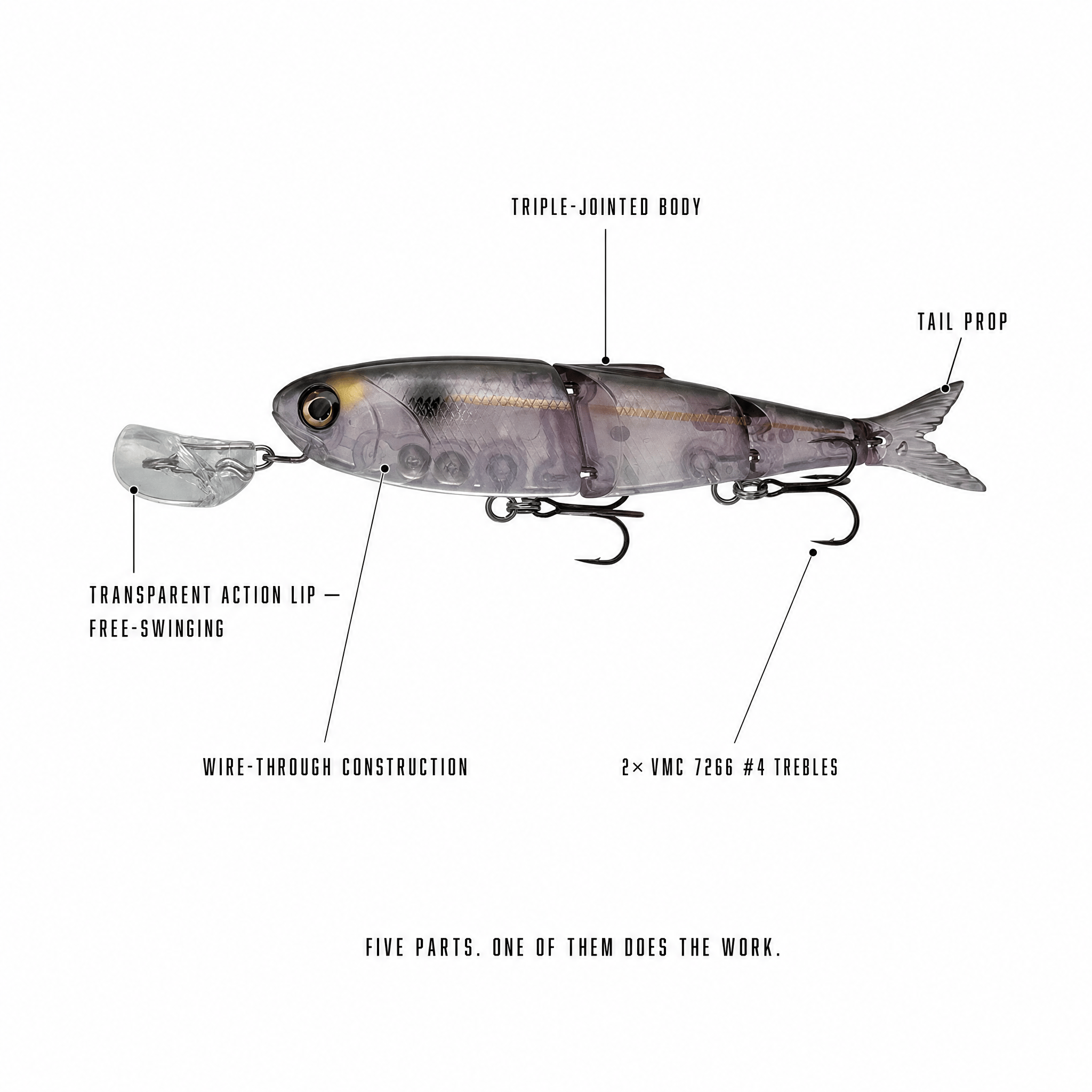 Headbanger Lures Hard Baits Headbanger Spitfire 6-1/2"