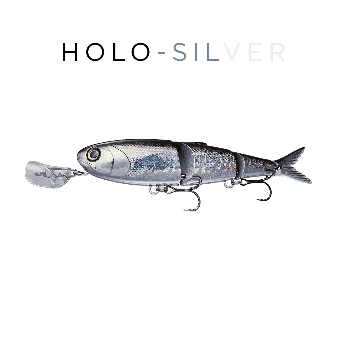 Headbanger Lures Hard Baits Holo Silver Headbanger Spitfire 6-1/2"