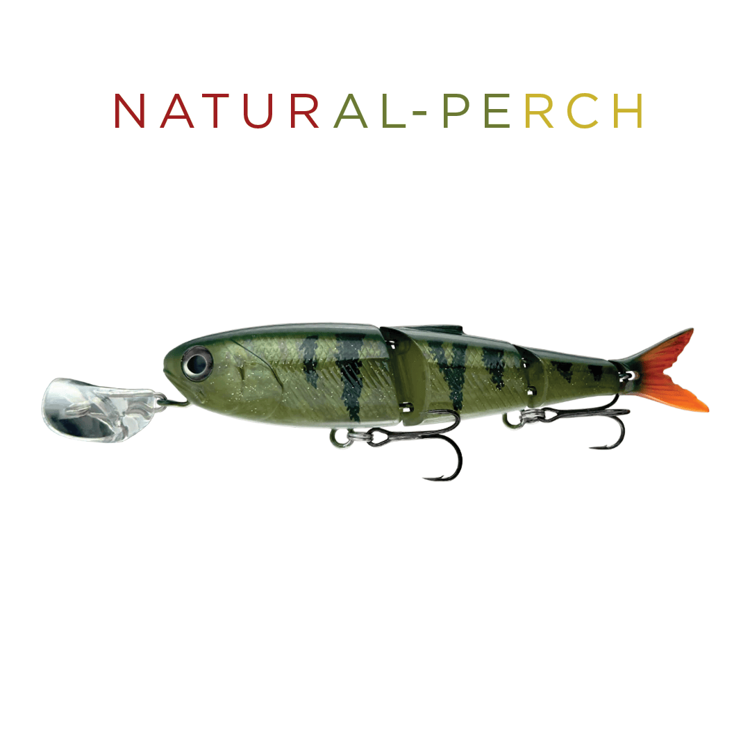 Headbanger Lures Hard Baits Natural Perch Headbanger Spitfire 6-1/2"