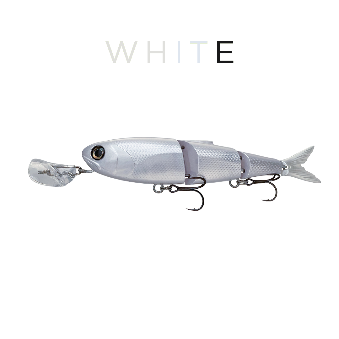 Headbanger Lures Hard Baits Pearl White Headbanger Spitfire 6-1/2"