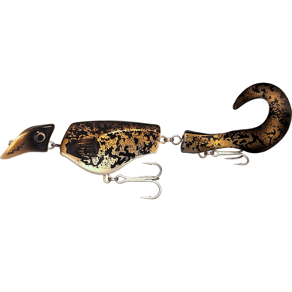 Headbanger Lures Hybrid Baits Floating / Burbot Headbanger Tail 9"