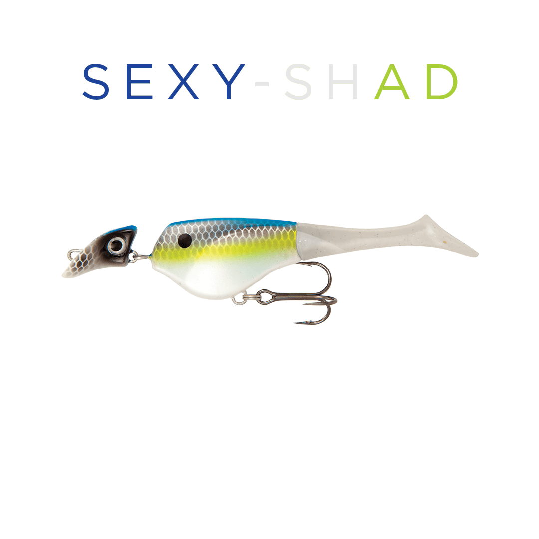 Headbanger Lures Hybrid Baits Floating / Sexy Shad Headbanger Shad 4-1/2"