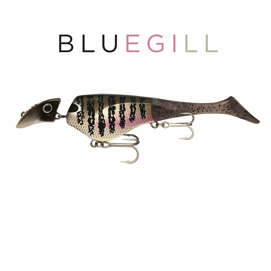 Headbanger Lures Hybrid Baits Sinking / Bluegill Headbanger Shad 6"