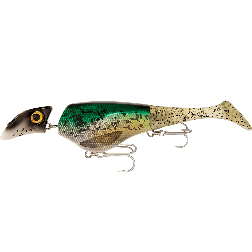 Headbanger Lures Hybrid Baits Sinking / Crappie Headbanger Shad 6"