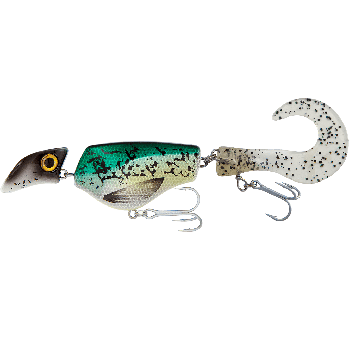Headbanger Lures Hybrid Baits Sinking / Crappie Headbanger Tail 9"