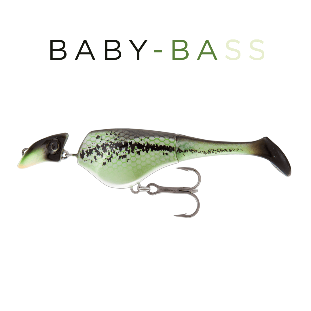 Headbanger Lures Hybrid Baits Suspending / Baby Bass Headbanger Shad 4-1/2"