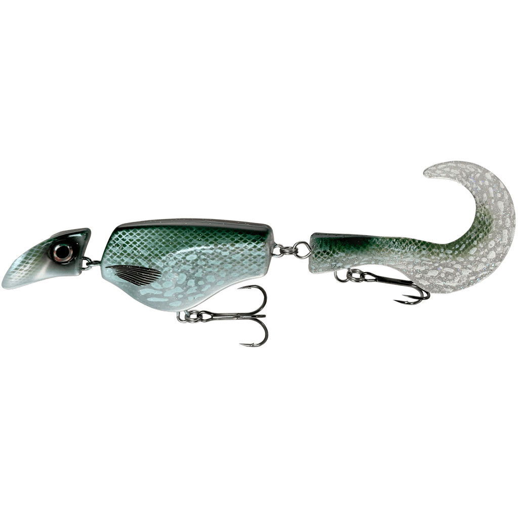 Headbanger Lures Hybrid Baits Suspending / Glitter Pike Headbanger Tail 9"