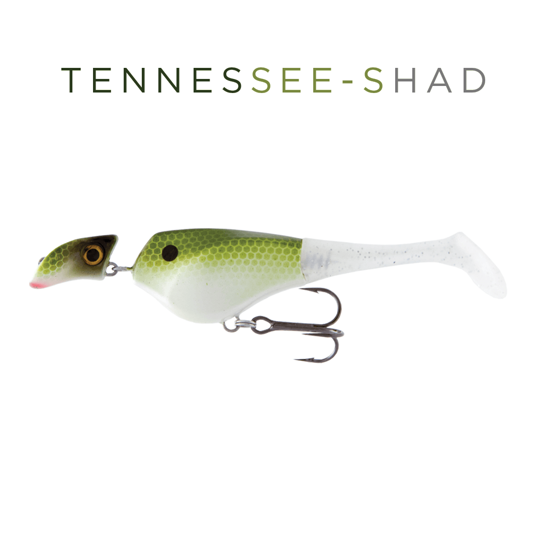 Headbanger Lures Hybrid Baits Suspending / Tennessee Shad Headbanger Shad 4-1/2"