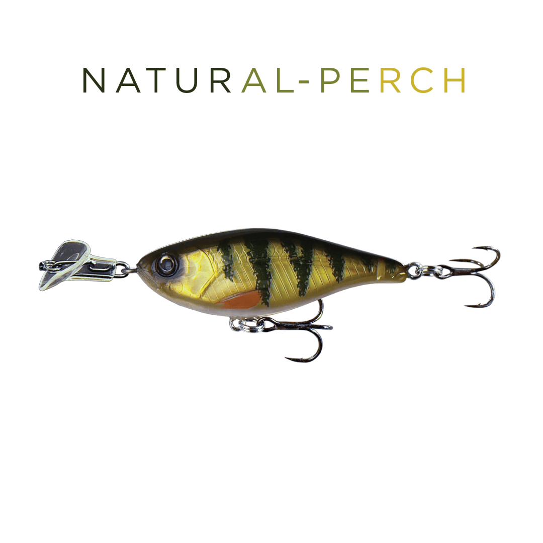 Headbanger Lures Natural Perch Headbanger Cranky Shad 2-1/2