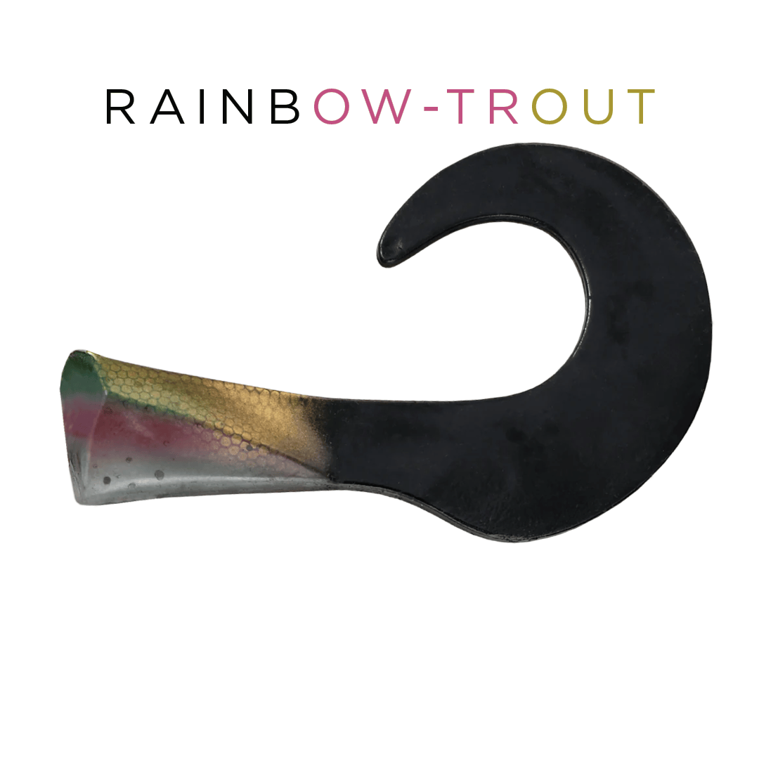 Headbanger Lures Rainbow Trout Colossus Curly Replacement Tail