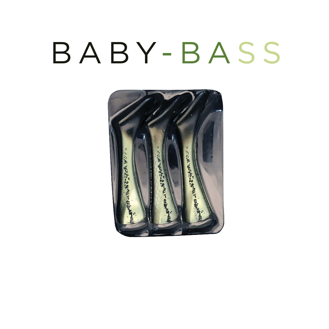 Headbanger Lures Replacements Baby Bass Headbanger Shad 6" Replacement Tails