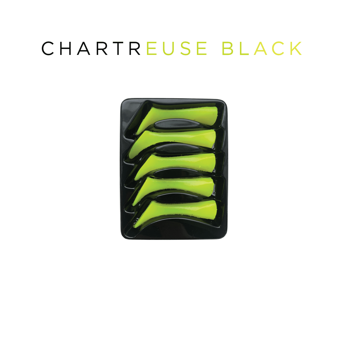 Headbanger Lures Replacements Chartreuse/Yellow Headbanger Shad 4-1/2" Replacement Tails