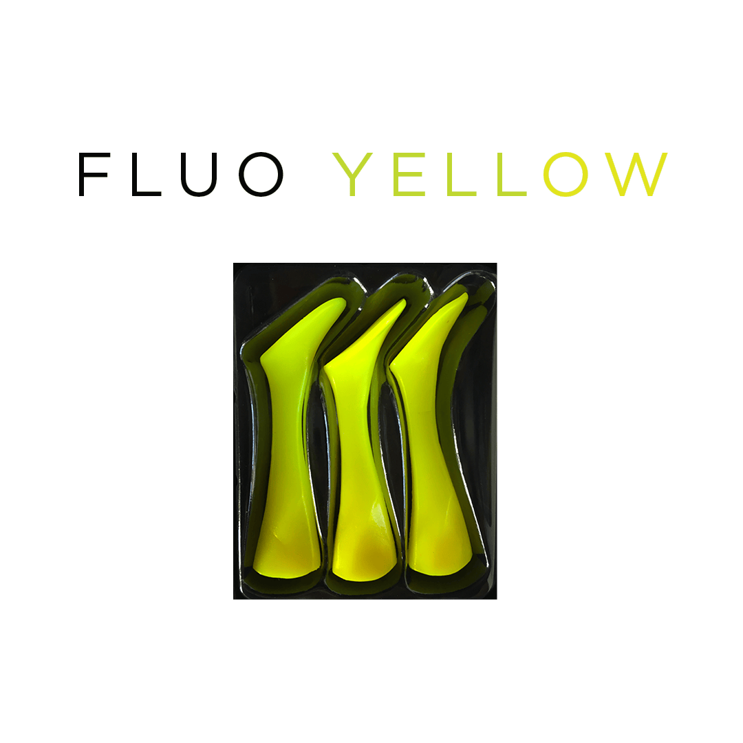 Headbanger Lures Replacements Fluorescent Yellow Headbanger Shad 9" Replacement Tails - Fluorescent Yellow