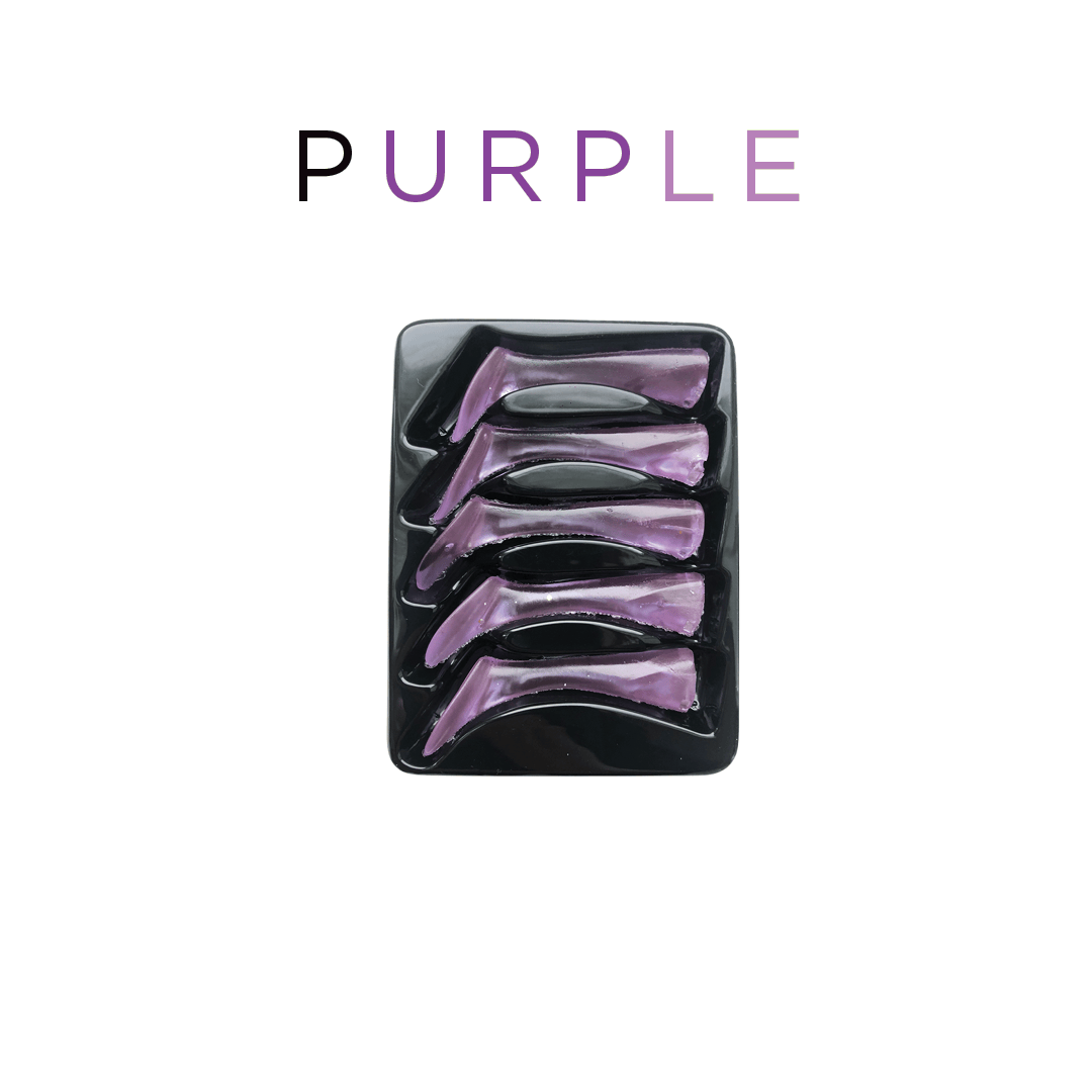Headbanger Lures Replacements Purple Headbanger Shad 4-1/2" Replacement Tails