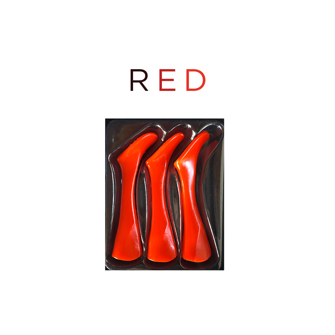 Headbanger Lures Replacements Red Headbanger Shad 6" Replacement Tails