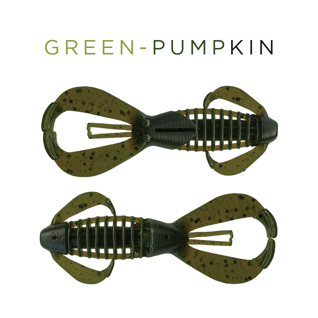 Headbanger Lures Soft Baits 3" (5-pack) / Green Pumpkin Headbanger BangerBug 3" - Green Pumpkin