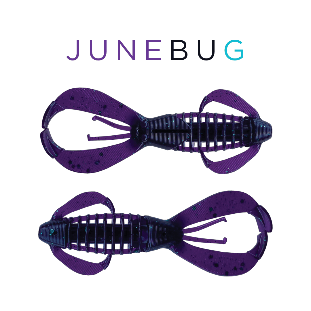 Headbanger Lures Soft Baits 3" (5-pack) / Junebug Headbanger BangerBug 3" - Junebug