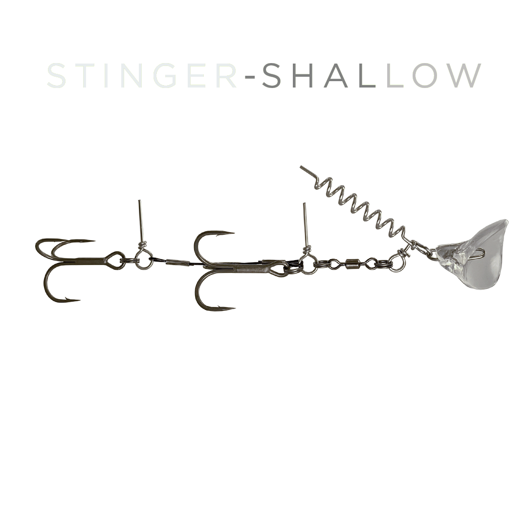 Headbanger Lures V2 - L - 1/2 oz RockerHead Stinger Shallow