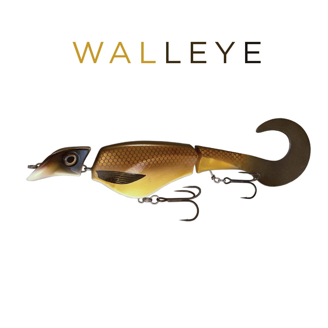 Headbanger Lures Walleye Headbanger Colossus Curly 12"