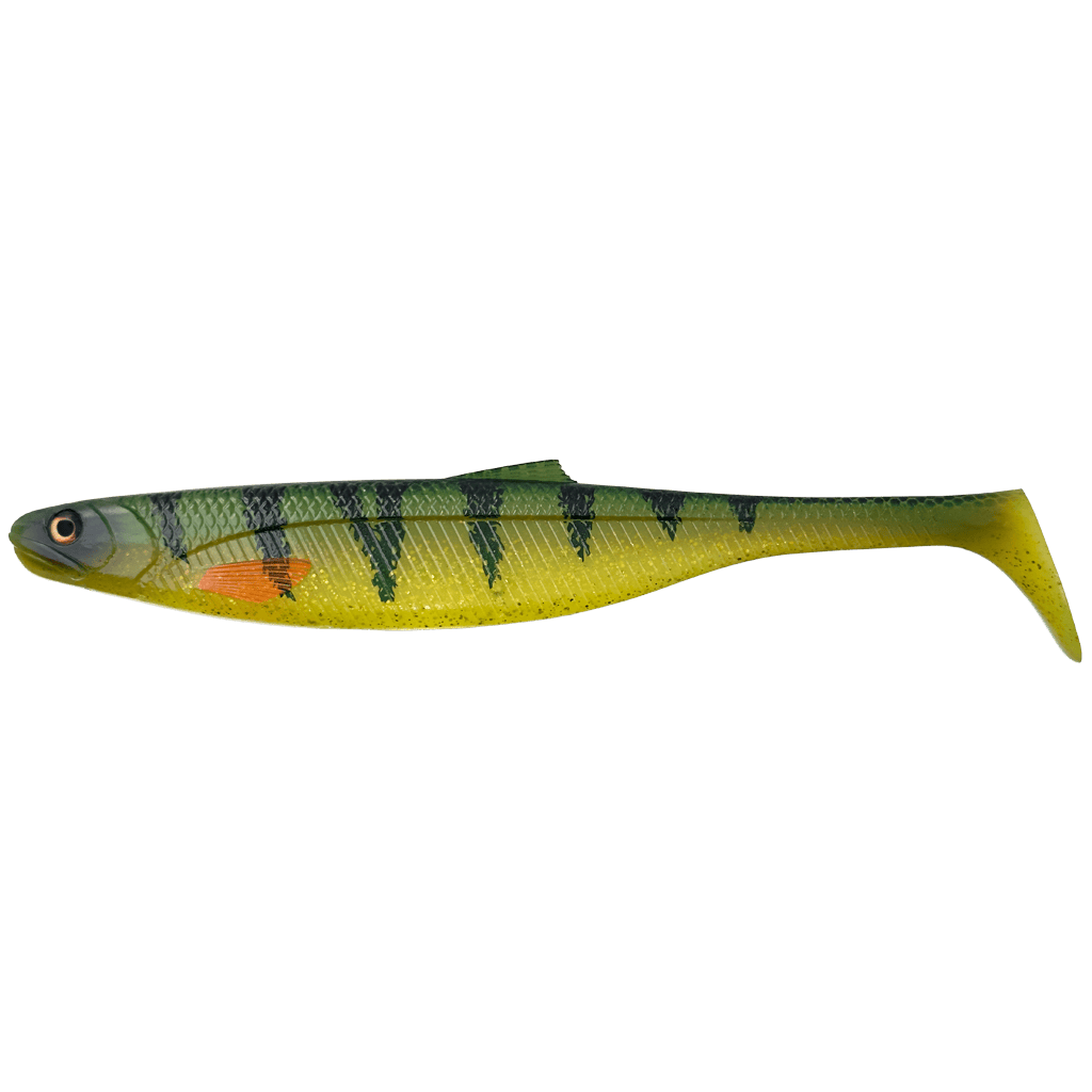 Headbanger Lures Yellow Perch Headbanger BangerShad 6-3/4" 2-pack