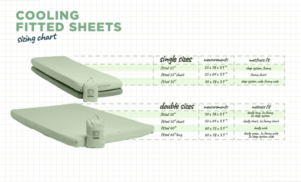 HEST Bedding Fitted Sheet Cooling