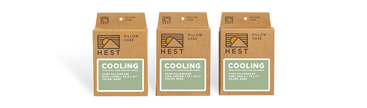 HEST Bedding Pillowcase Cooling