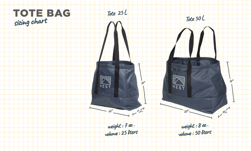 HEST Bedding Tote Bags