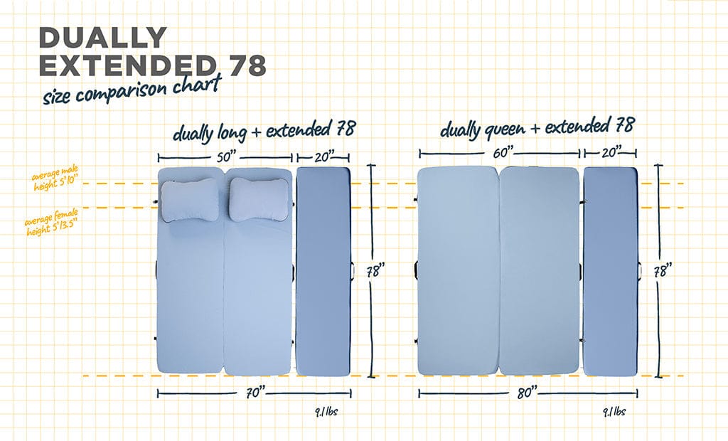 HEST Mattress Dually Extend